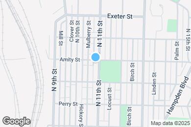 Map image of the property - 1464 N 11th St