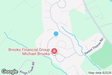 Map image of the property - 62 Sweet Thorne Cir