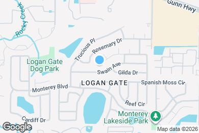 Map image of the property - 6403 Reef Cir