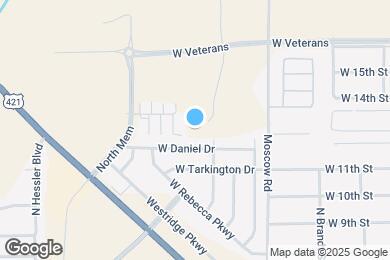 Map image of the property - 2039 N Wedgewood Ave