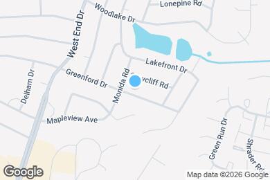 Map image of the property - 8712 Greenford Dr