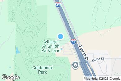 Map image of the property - 2877 W Redstone Dr