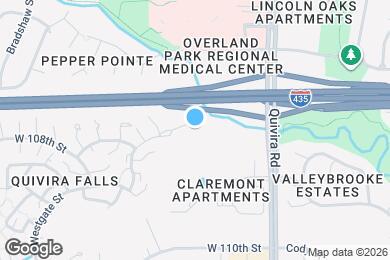 Map image of the property - 10747 Oakmont St