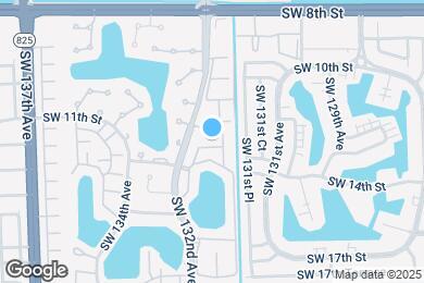 Map image of the property - 13167 SW 11th Lane Cir