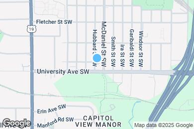 Map image of the property - 1184 Hubbard St SW