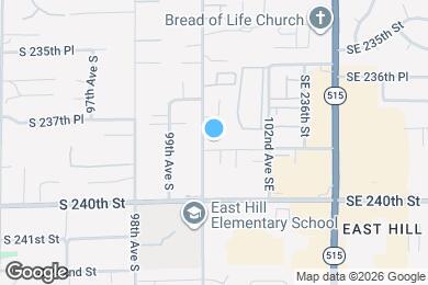 Map image of the property - 23740 100th Ave SE