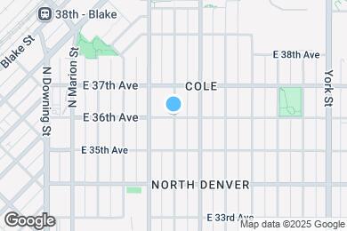 Map image of the property - 3242 Gilpin St