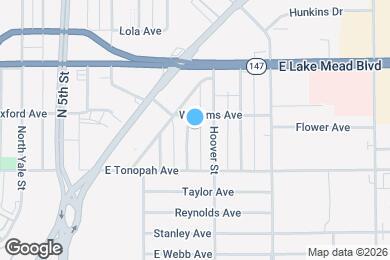 Map image of the property - 1840 Harding St