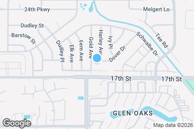 Map image of the property - 3642 Dover Dr