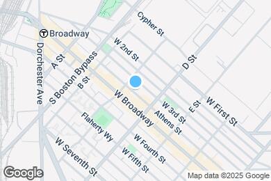 Map image of the property - 190 Athens St