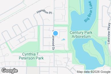 Map image of the property - 1006 Centurion Ln