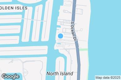 Map image of the property - 3161 S Ocean Dr