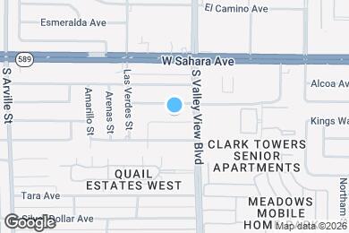 Map image of the property - 3800 San Angelo Ave