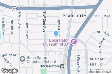 Map image of the property - 117 NW 8th St