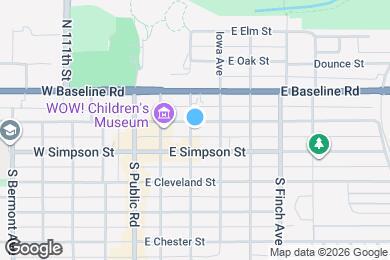 Map image of the property - 300 E Geneseo St