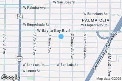 Map image of the property - 3419 W San Juan St