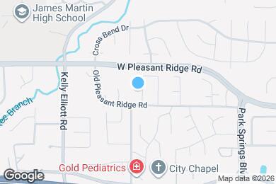 Map image of the property - 4108 April Dr