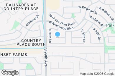 Map image of the property - 9819 West Riverside Avenue
