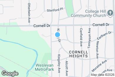 Map image of the property - 3401 Earlham Dr