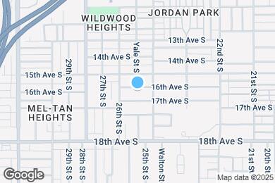 Map image of the property - 2544 16th Ave S