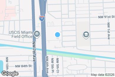 Map image of the property - 529 NW 88th St