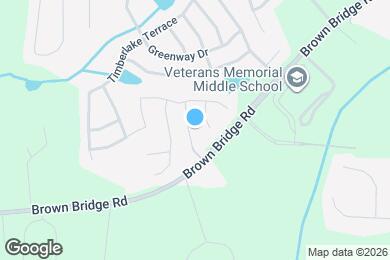 Map image of the property - 55 Chesapeake Chase
