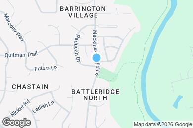 Map image of the property - 6157 Paducah Dr