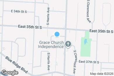 Map image of the property - 11105 E 35th Ter S