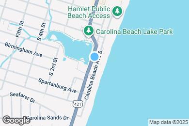 Map image of the property - 606 Carolina Beach Ave S