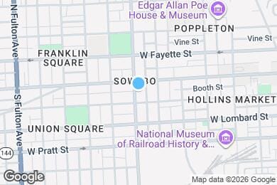 Map image of the property - 11 S Carey St