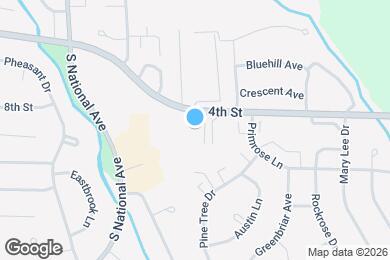 Map image of the property - Villa DeNevue Apartments