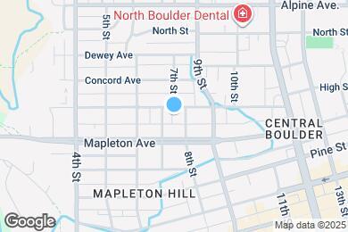 Map image of the property - 730 Maxwell Ave