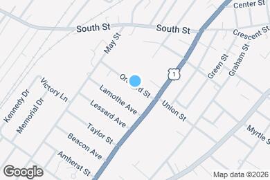 Map image of the property - 15 Orchard St