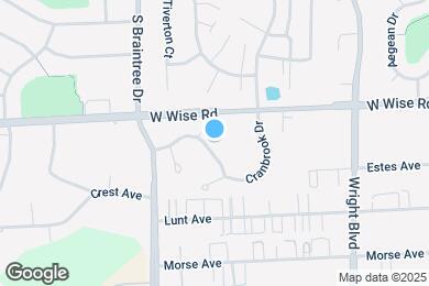 Map image of the property - 1134 Regency Dr