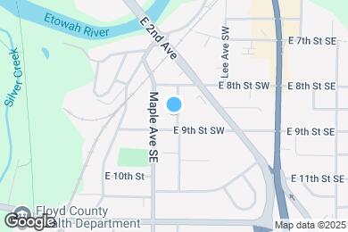 Map image of the property - 812 Darlington Way Southwest