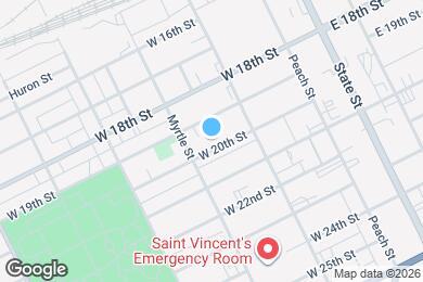 Map image of the property - 238 W 20th St