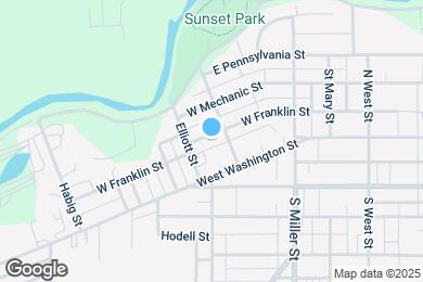 Map image of the property - 515 W Franklin St