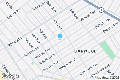 Map image of the property - 533 Vernon Ave