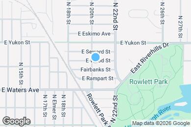 Map image of the property - 2001 E Wood St