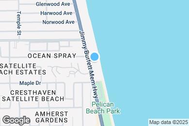 Map image of the property - 1455 Florida A1A