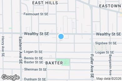 Map image of the property - 1015 Sigsbee St se