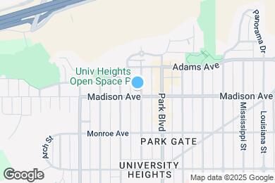 Map image of the property - 4604 North Ave