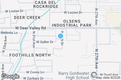 Map image of the property - 21610 N 29th Dr