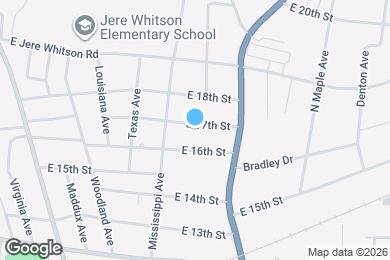 Map image of the property - 335 E 17th St