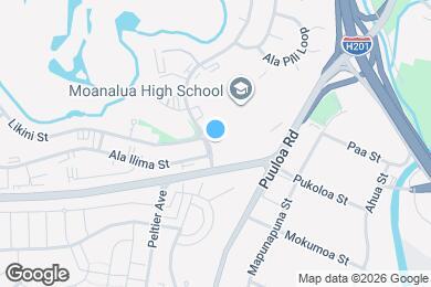 Map image of the property - 1031 Ala Napunani St