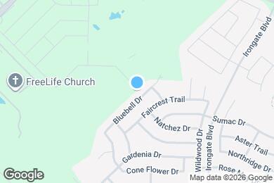 Map image of the property - 2114 Bluebell Dr