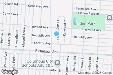 Map image of the property - 2459 Lexington Ave