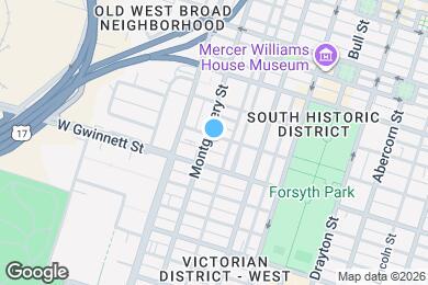 Map image of the property - 320 W Hall St