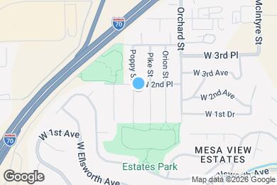 Map image of the property - 184 Poppy St