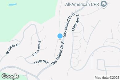 Map image of the property - 10804 174th Ave E